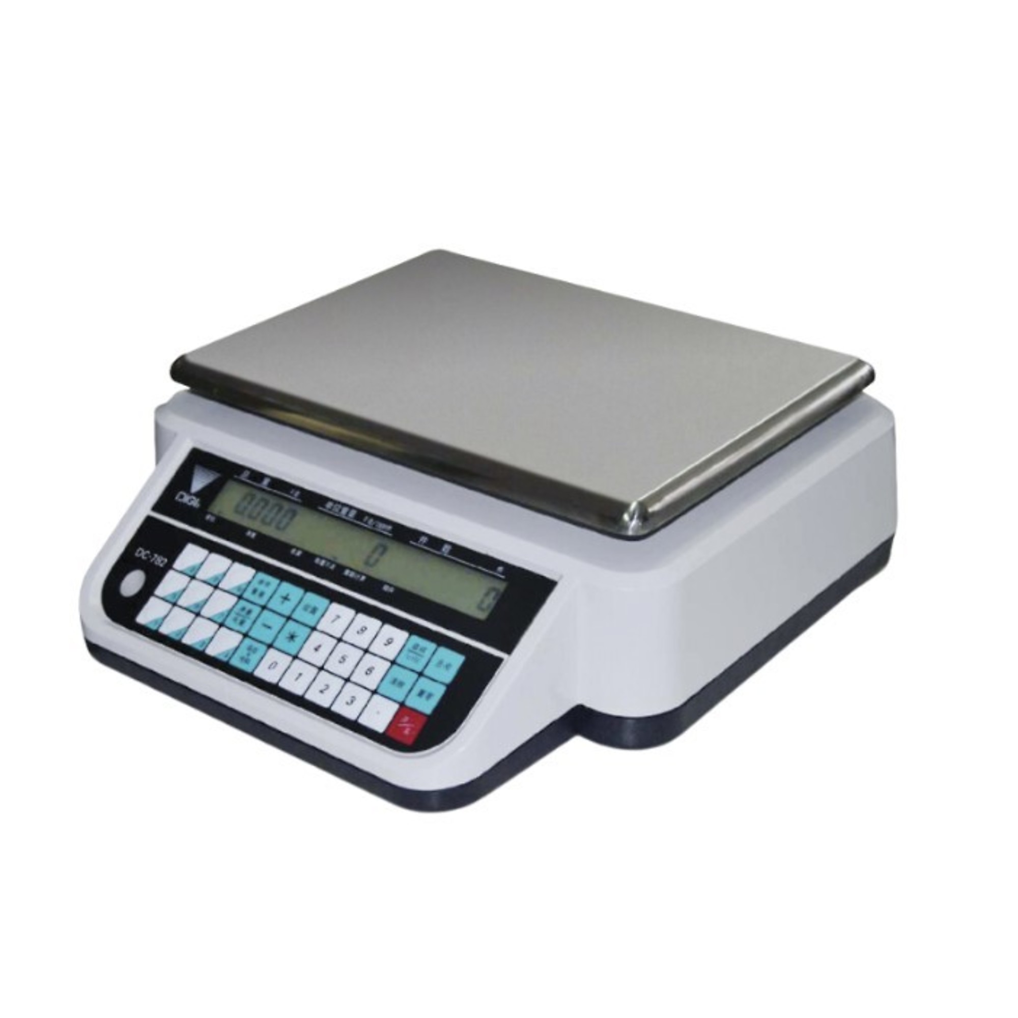 DIGI, Counting Scale, 30lb x 0.005lb, Capacity 30 lb, Platform Length 12 in, Platform Width 8.9 in, Model# DC-782